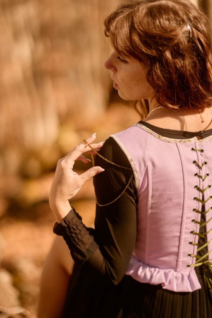 Corsetto Rose con Swarovski Verdi Limited Edition